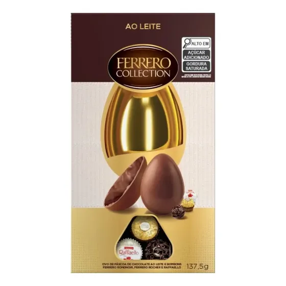 Ovo De Páscoa Collection Ferrero Rocher Caixa 137,5g